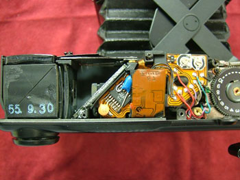 ファインダーの清掃