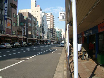 合羽橋道具街通り