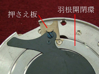 羽根が外れないための工夫