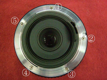 マウントを分離