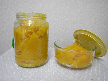 完成した金柑ジャム