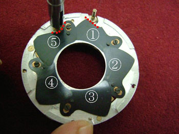 特殊なシャッター羽根の形状