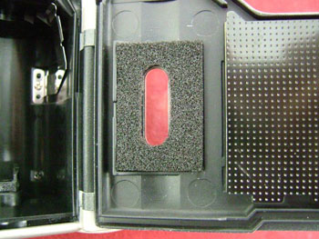 モルトを張り替えたカメラ