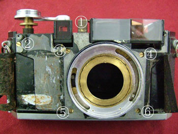 カメラ修理の開始