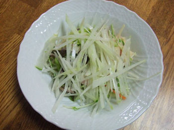 パパイヤのエスニックサラダ