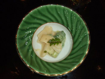 ウドとタラの芽のヌタ