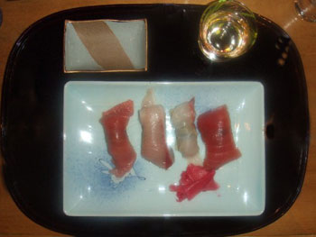 世にも珍しい蕎麦鮨