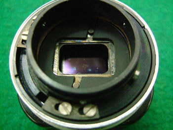 カビが生えたファインダー