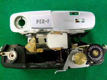 オリンパスペンFを分離