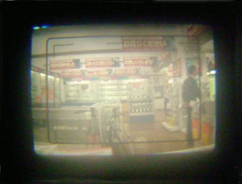 曇った広角ファインダー