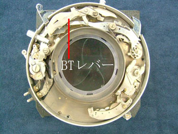 シャッター機構部