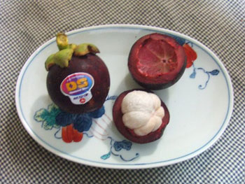 マンゴスチンの果肉