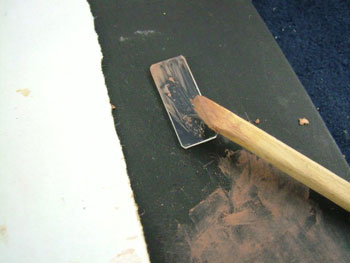 AFシャッターミラーの蒸着を剥がす