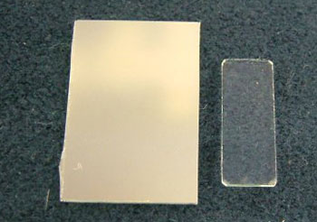 元のガラスになったAFシャッターミラー