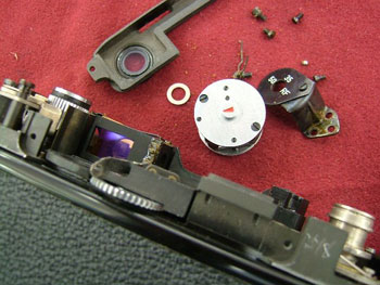 他の光学系も分解して清掃