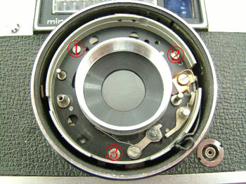 シャッターを分離