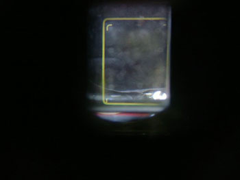 ずれたブライトフレーム