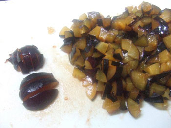 みじん切りにする