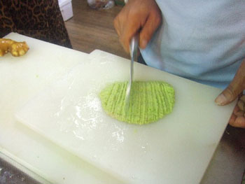 わさびの辛味を引き出すには