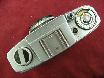 レインボーカラーの枚数計周り