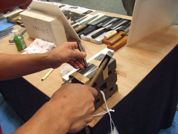 刻印入れて完成