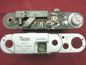 制御機構部が見えます