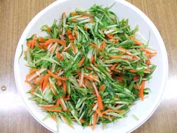 水菜の浅漬け