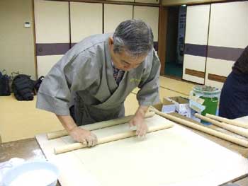 伸しに入ったところ