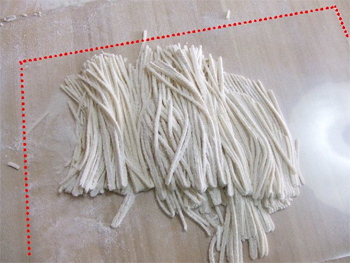 鍋に落とす方法