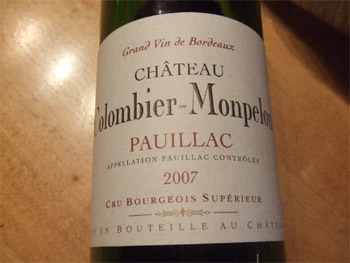 Colombier Monpelou 2007
