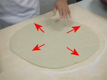 四辺を修正すれば丸くなる