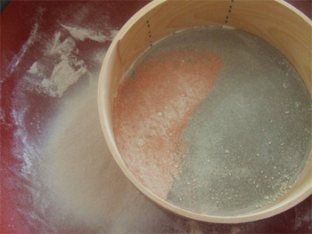 唐辛子の粒子が大きく