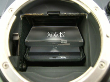 ファインダーのゴミ