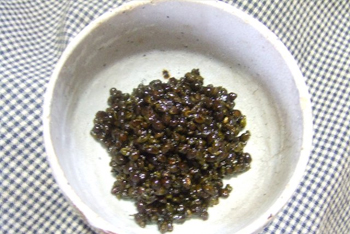 青実山椒の佃煮