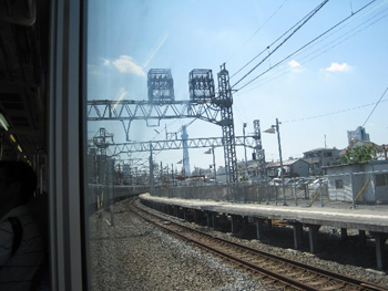 東京スカイツリーを望む