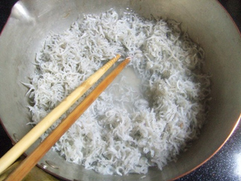 火加減は、常に弱火