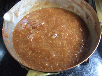 水分の飛ばし加減