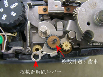 枚数計解除レバー