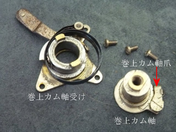 巻き上げカム