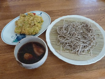 蕗の薹のかき揚げ