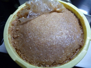 ラップを外した所