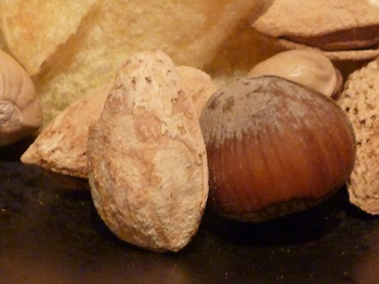 アーモンドとマカデミアンナッツ