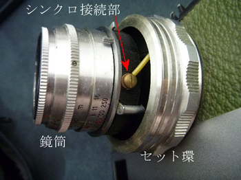 シンクロ接続部