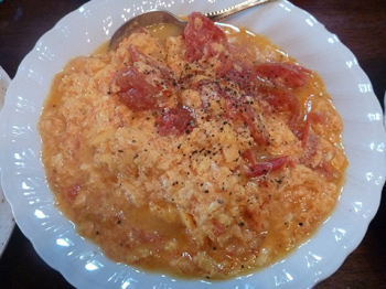 トマトの中華風卵
