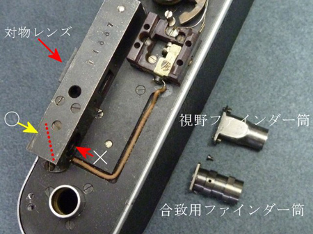 ファインダー筒