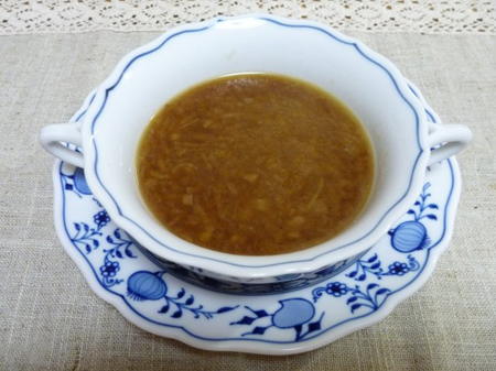 そんじょそこらのオニオンスープと違います