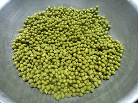 茹で上がりました