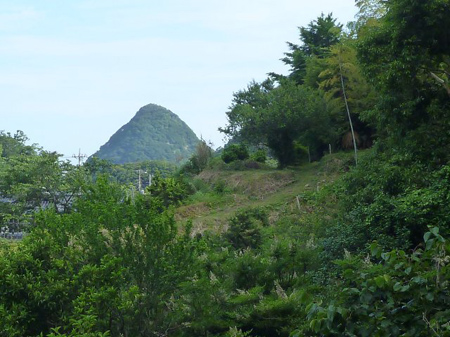 特徴ある山