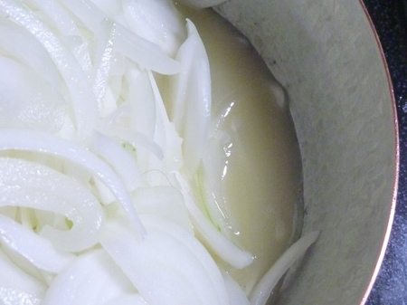 火を通してから７分