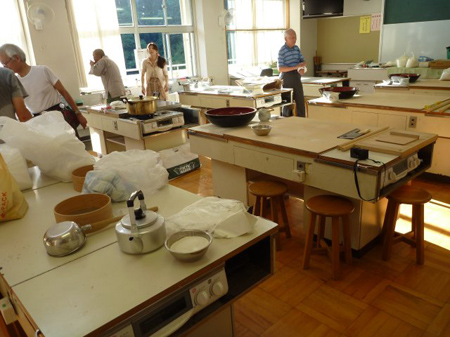 桧原小学校の実習室